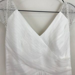 NWT Wedding Dress JJ’s House Asymmetrical